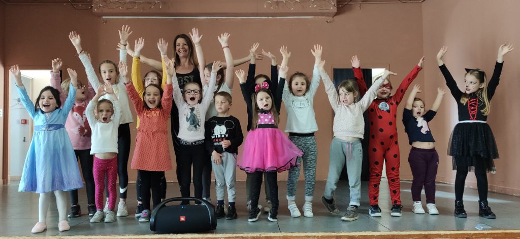 Cours de zumba et cirque pour les enfants