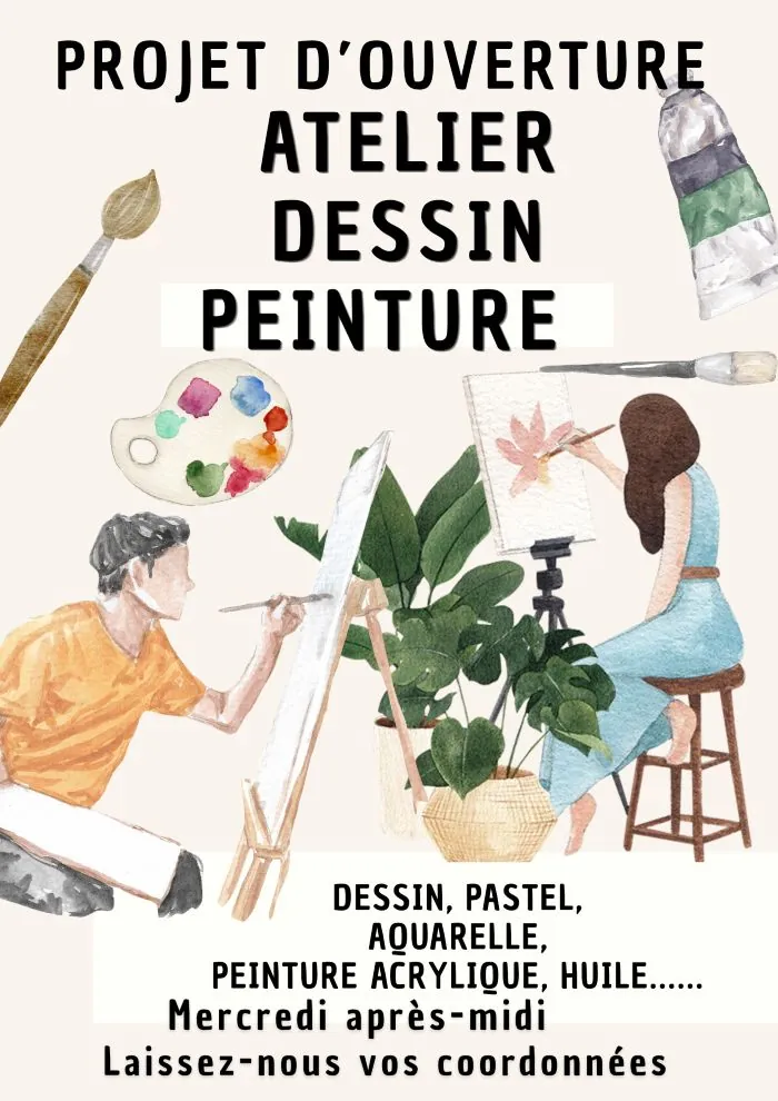 Atelier dessin aquarelle